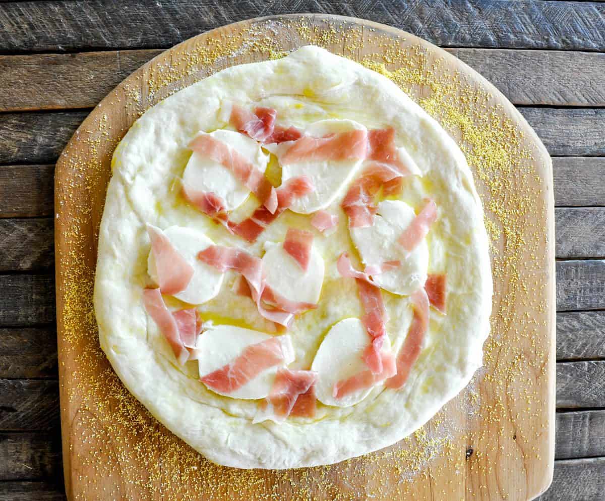 Grilled Flatbread Prep