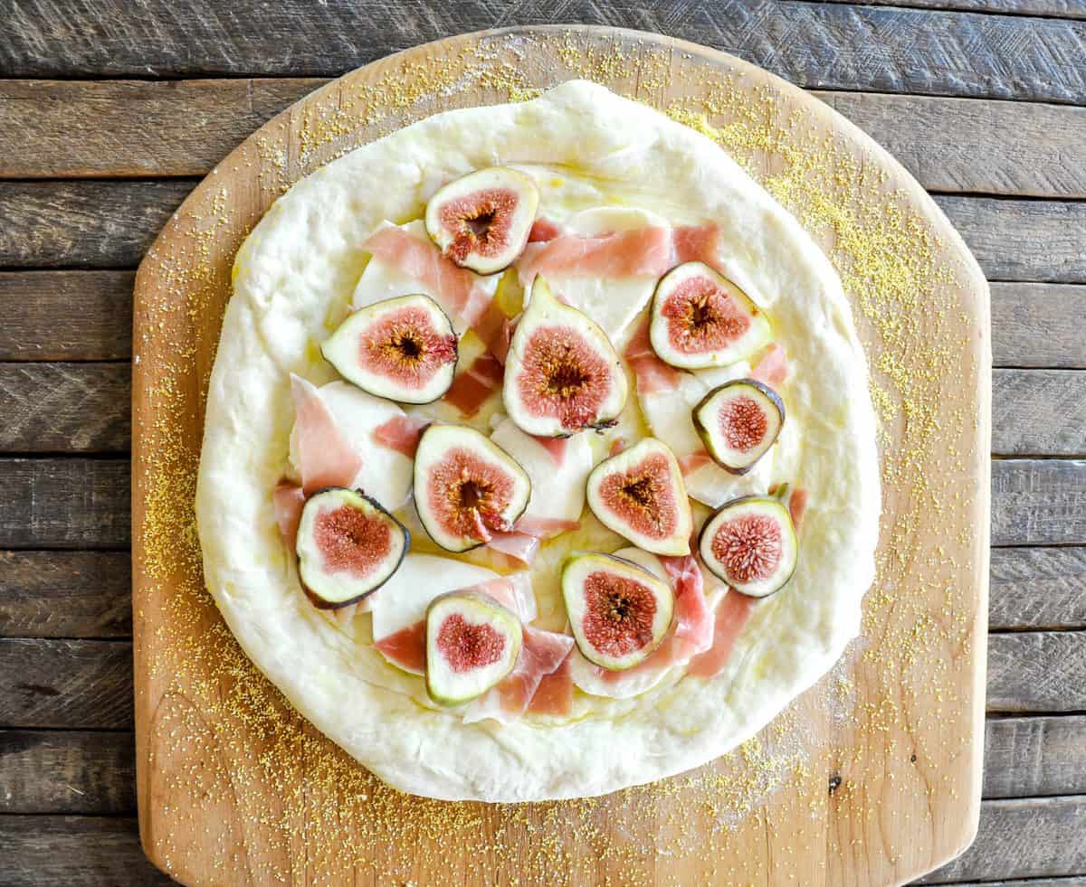 Grilled Flatbread Prep