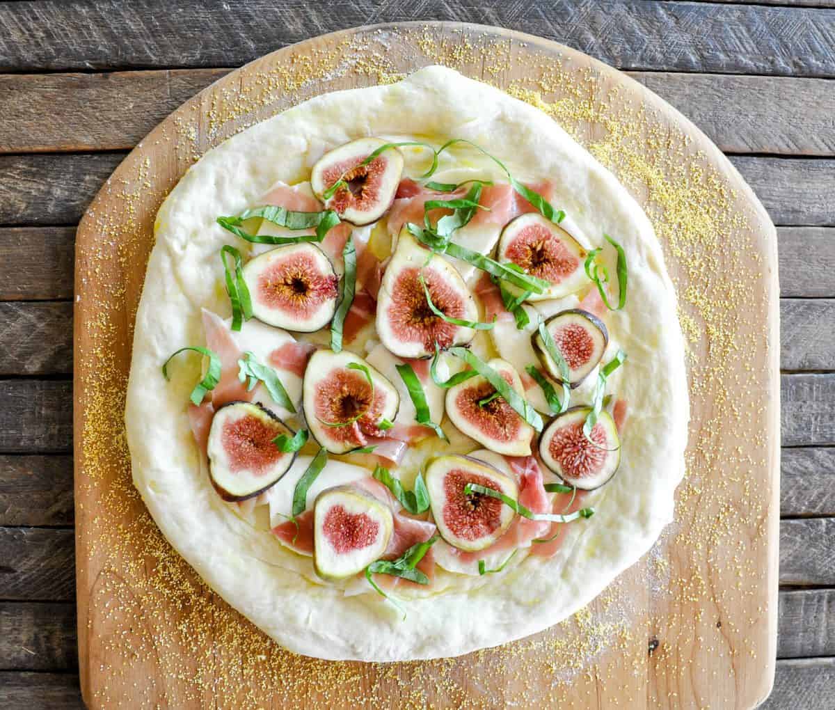 Grilled Flatbread Prep