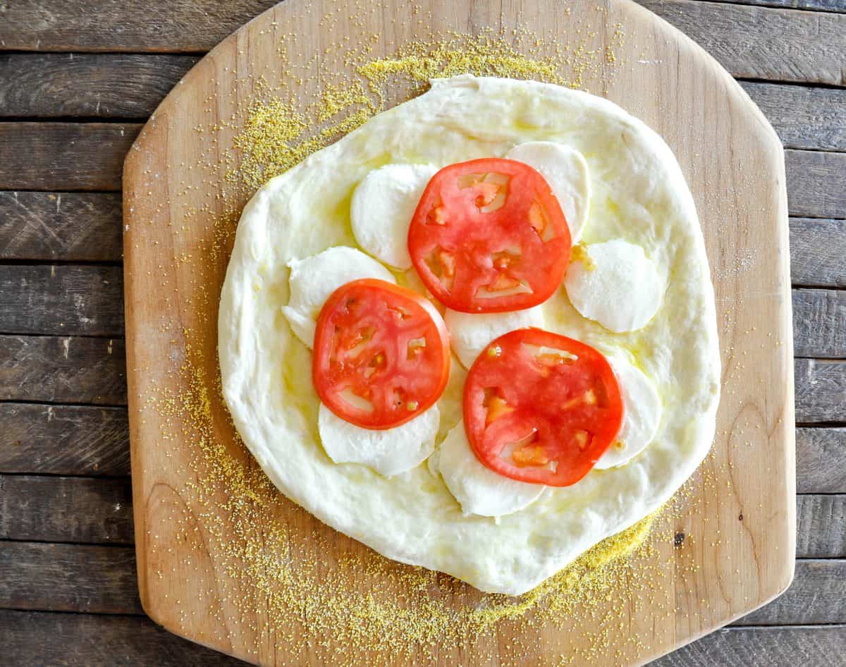 Grilled Flatbread Prep