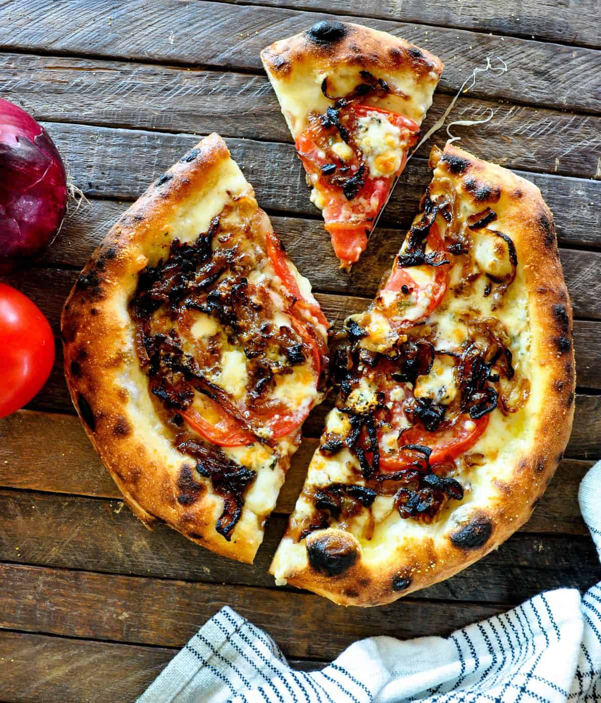 Tomato Onion Flatbread