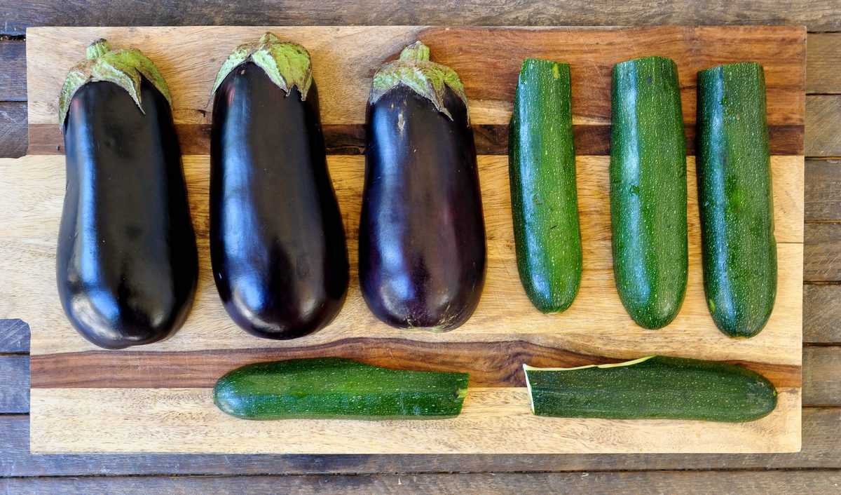 Roasted Zucchini and Eggplant
