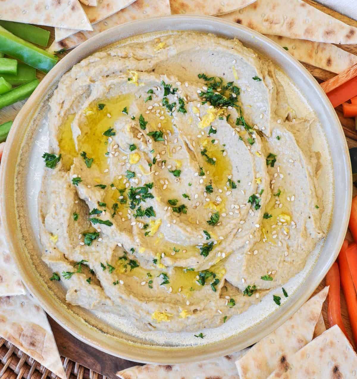 Easy Baba Ganoush Recipe - California Grown