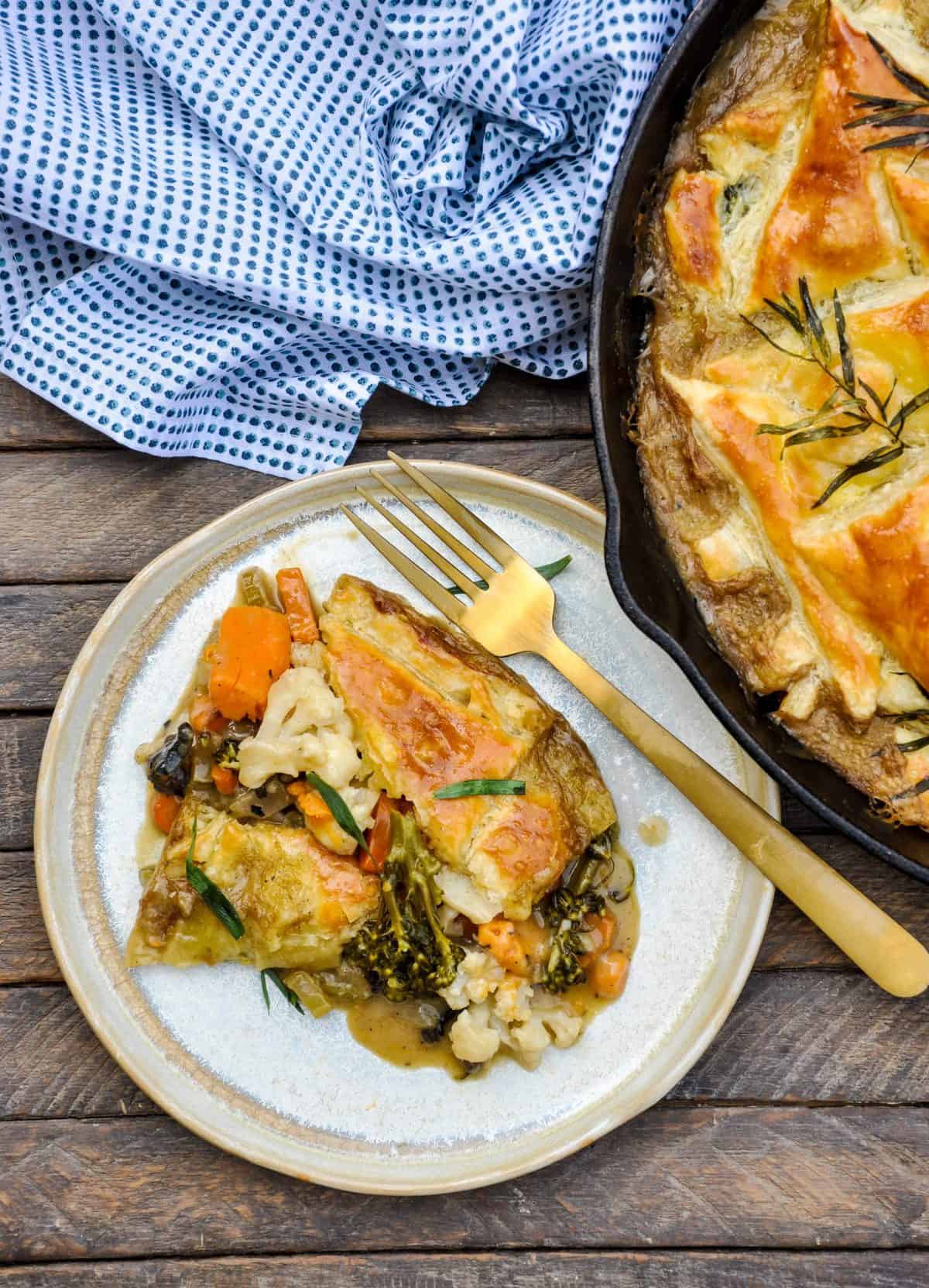 Farmers Market Pot Pie: The BEST Vegetable Pot Pie Recipe!