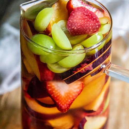 Apple and Berry Rosé Sangria - This Mess is Ours