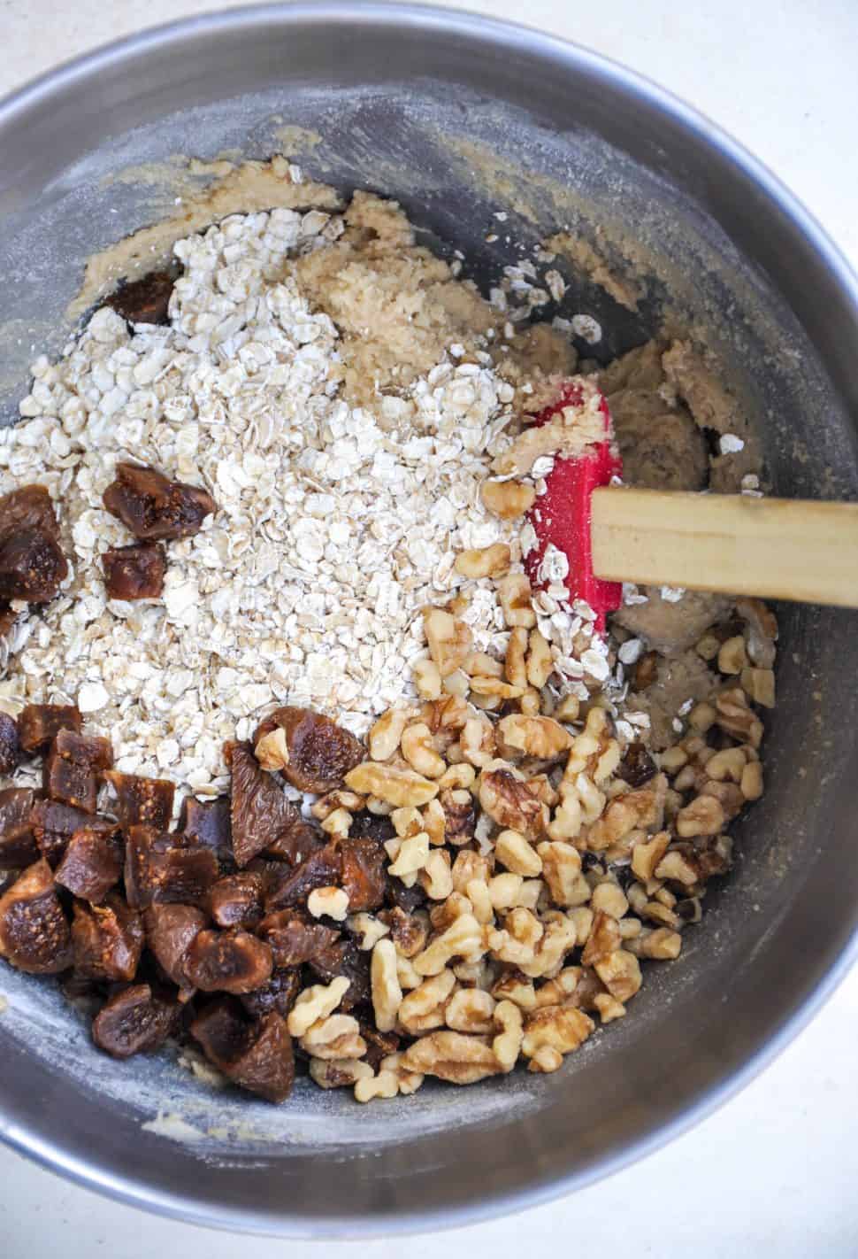 The best healthy oatmeal cookie recipe with figs & nuts California Grown