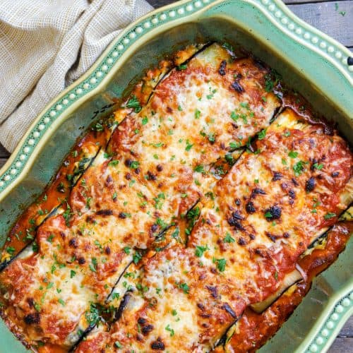 How to Make Eggplant Rollatini with Spinach + Sweetpotatoes