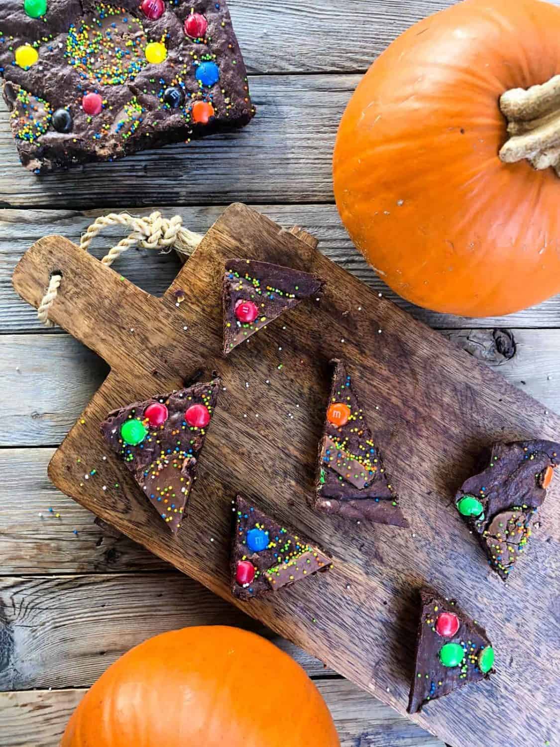 witches brew brownie: The Best Leftover Halloween Candy Recipe!