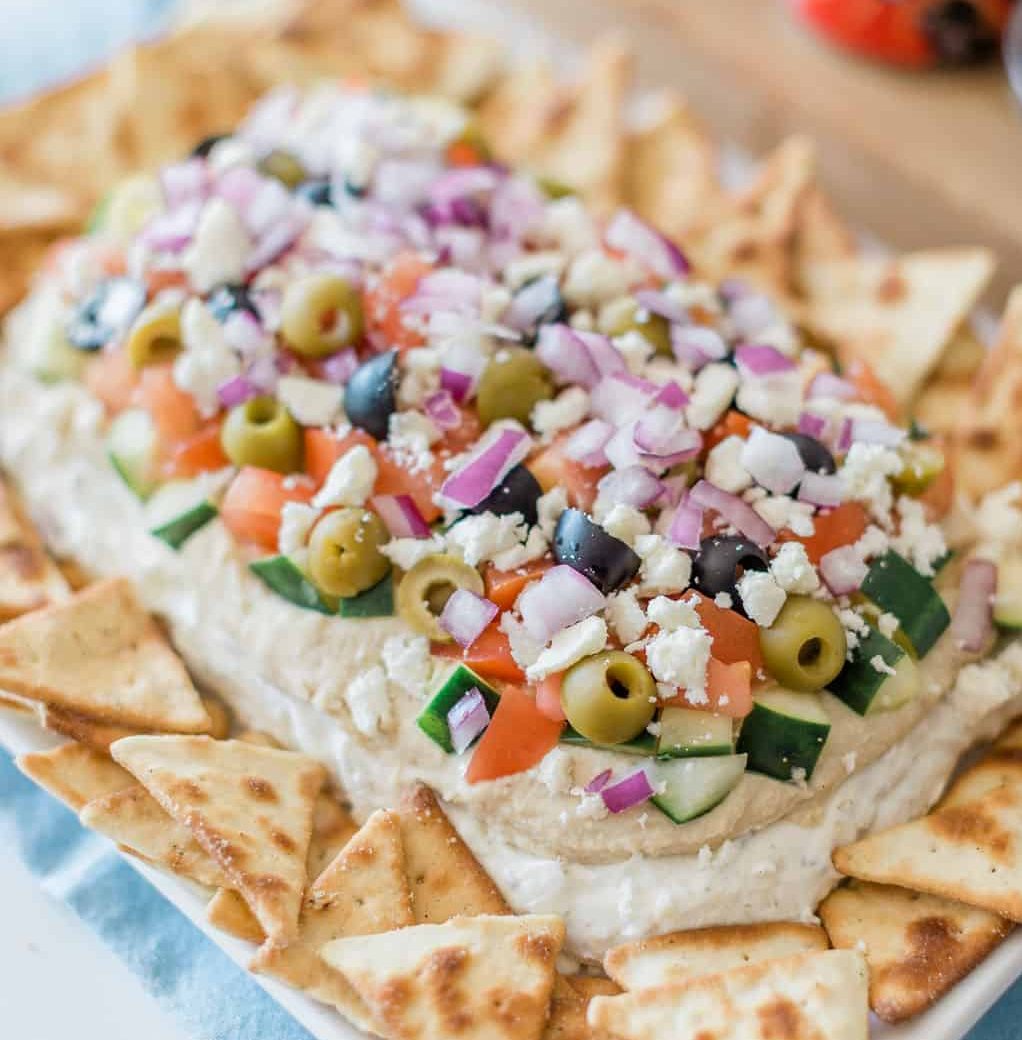 easy olive dip