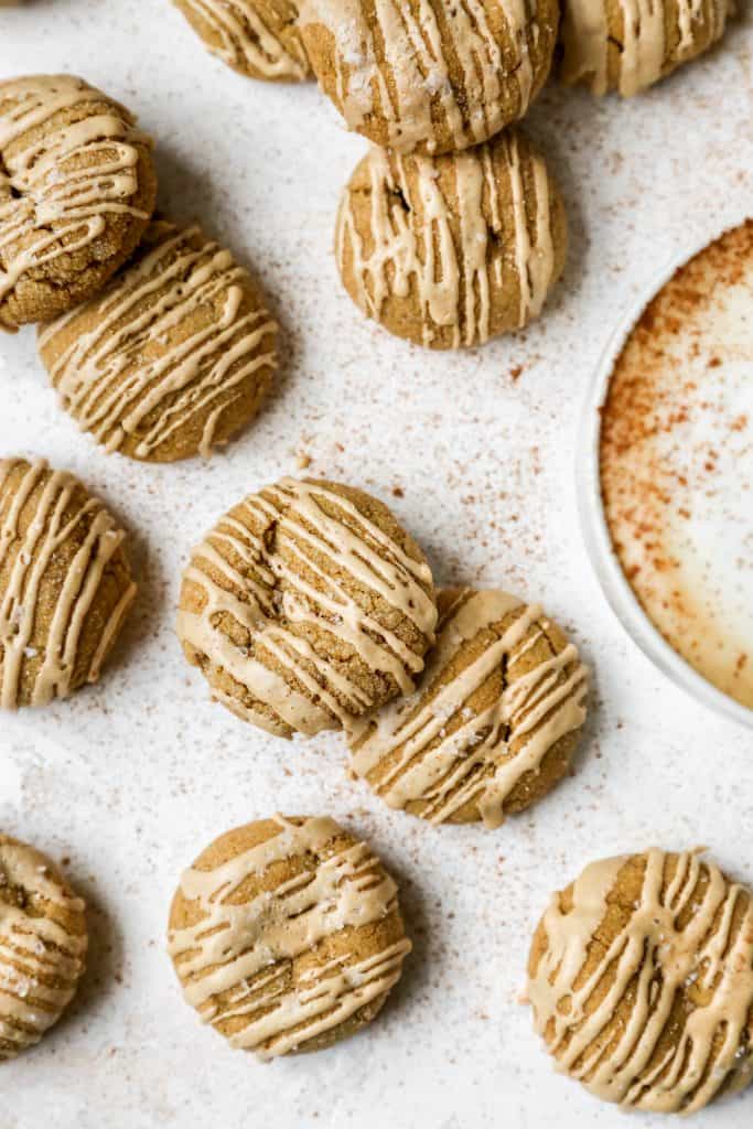 pumpkin spice latte cookies