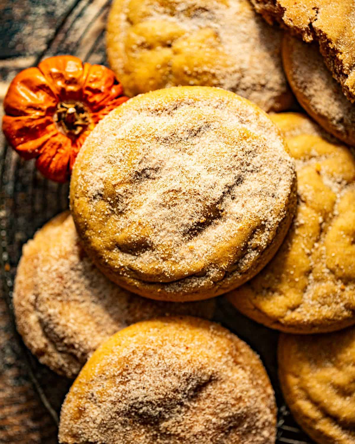 pumpkin spice cookies from britney breaks bread