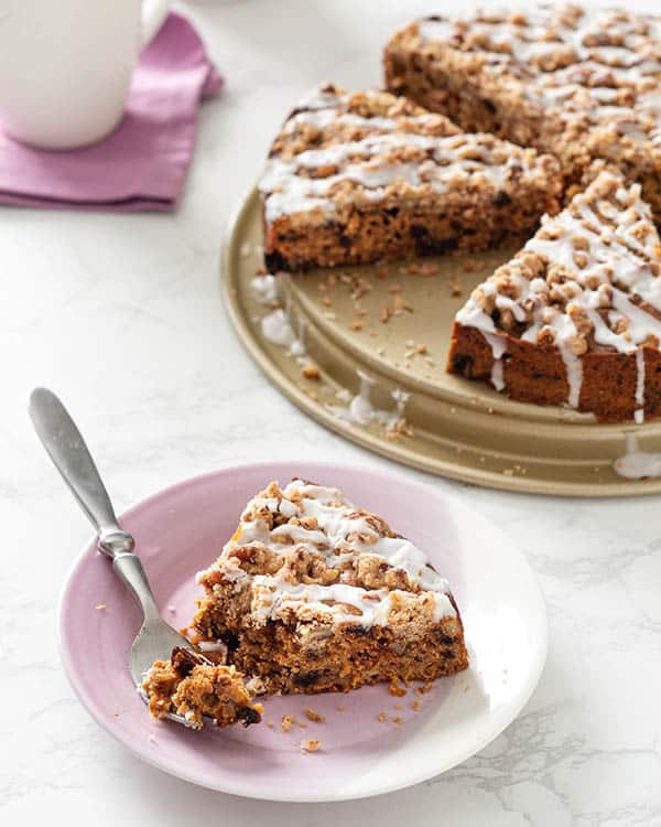 A Hummingbird Prune Coffee Cake recipe made with prunes puree.