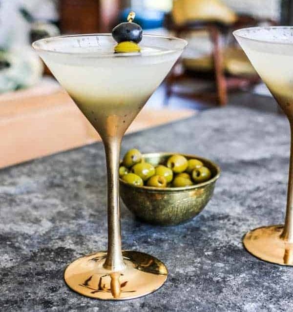 Dirty Vodka Martini