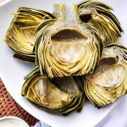 this is how to cook artichokes, steamed