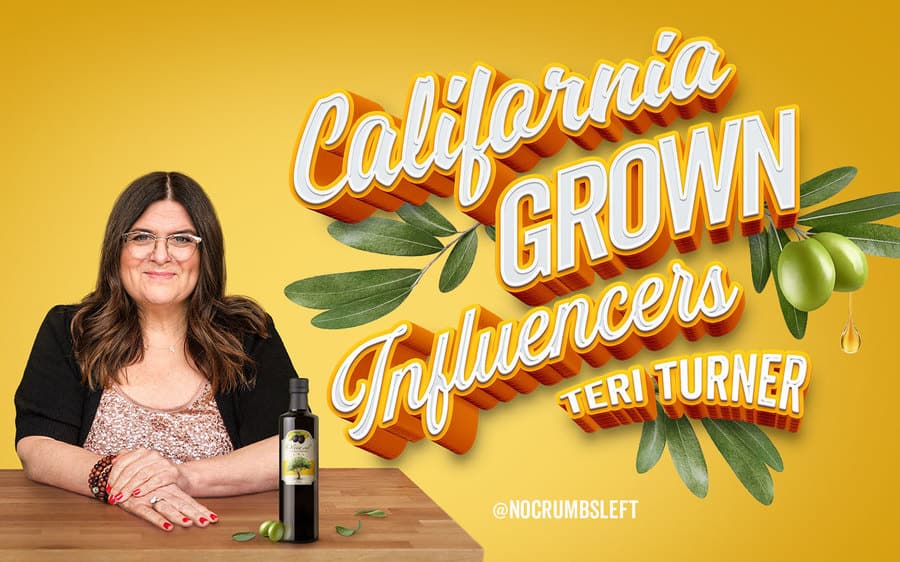 CA Grown Influencer - Teri Turner of no crumbs left