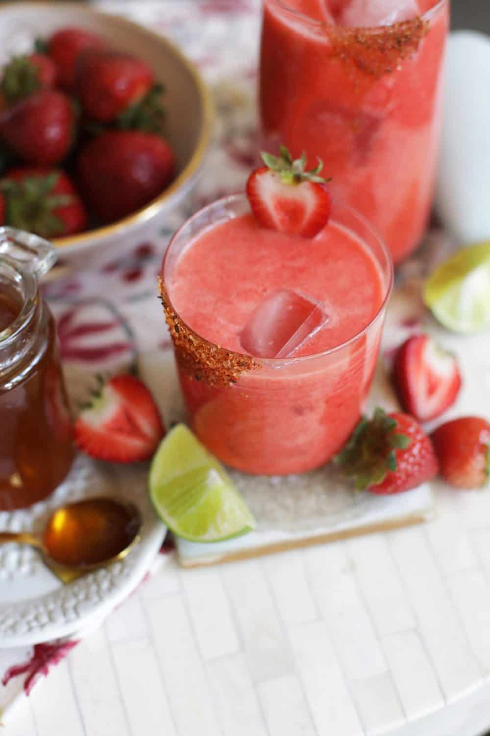 Easy Strawberry Agua Fresca Recipe - Aida Mollenkamp