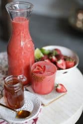 Easy Strawberry Agua Fresca Recipe - Aida Of Salt & Wind Travel