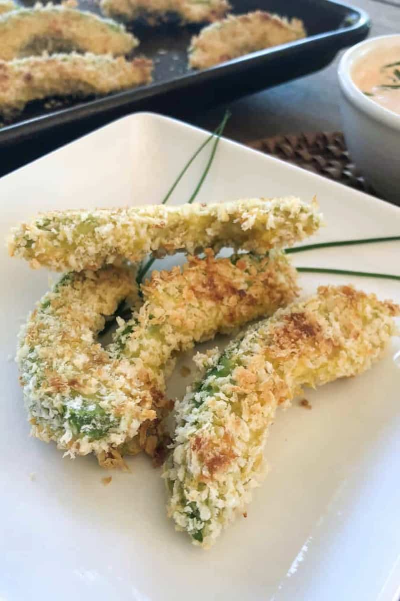 Baked Avocado Fries