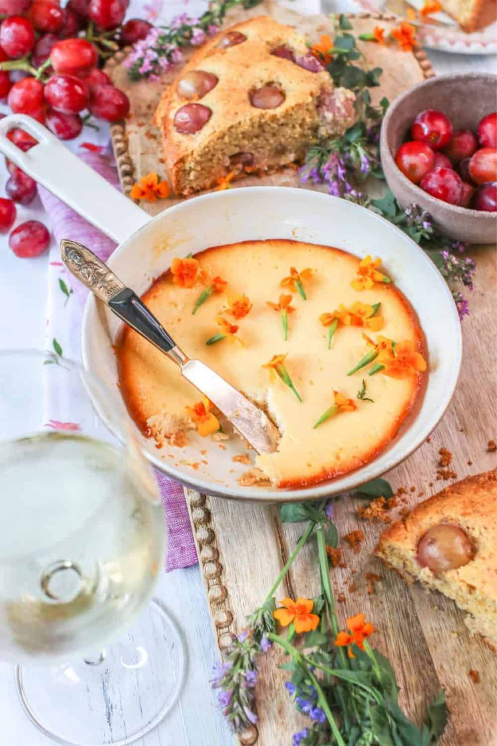 Happy Hour at Home: Baked Sweet Ricotta paired with Moscato 