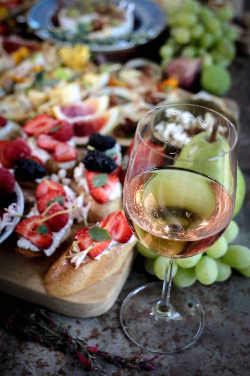 wine pairings for California Wine Month