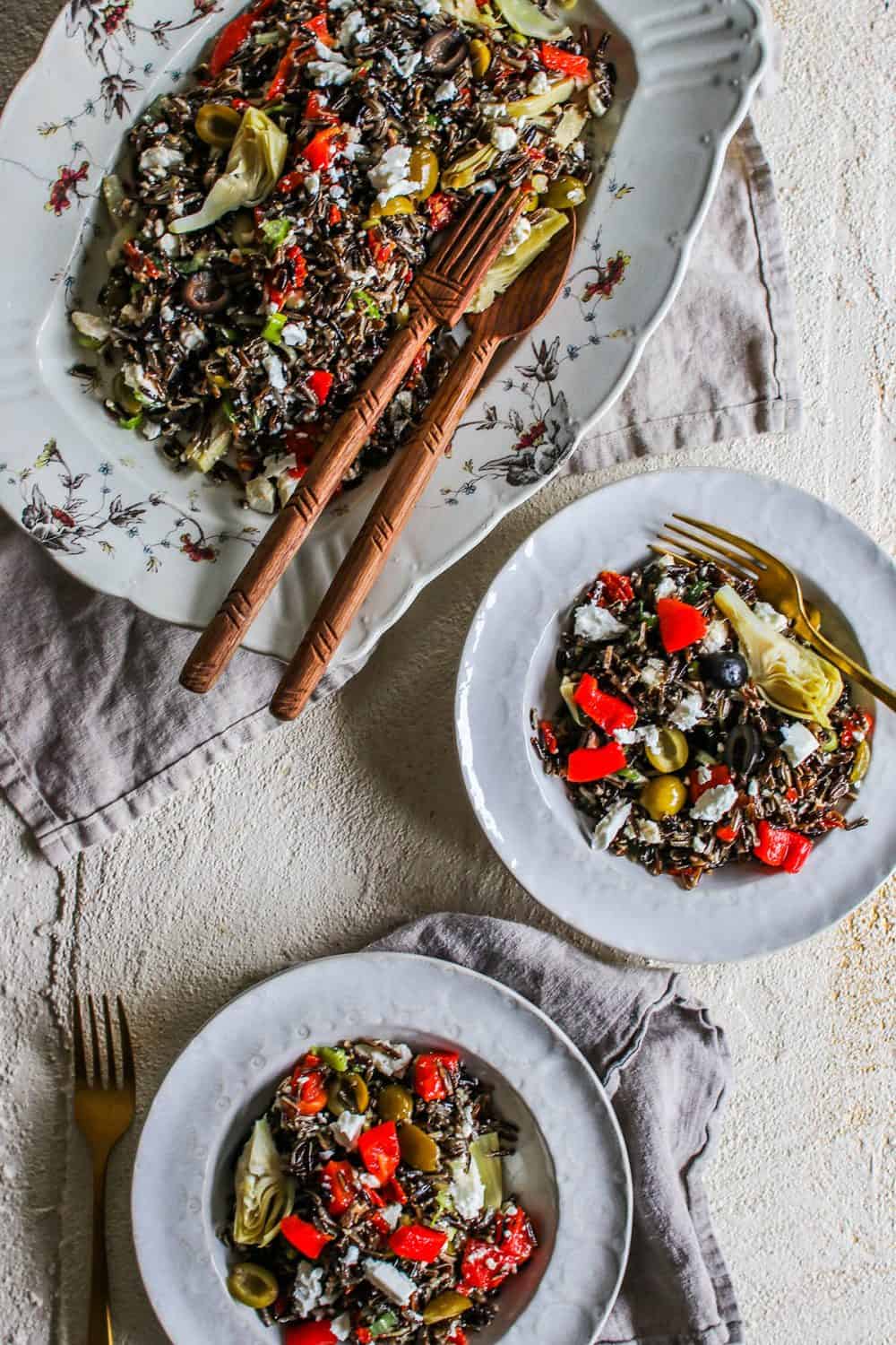 Cool Wild Rice Salad