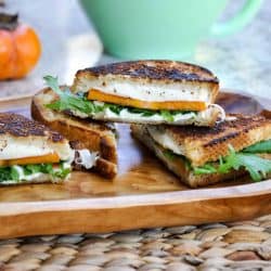 Persimmon Grilled Cheese