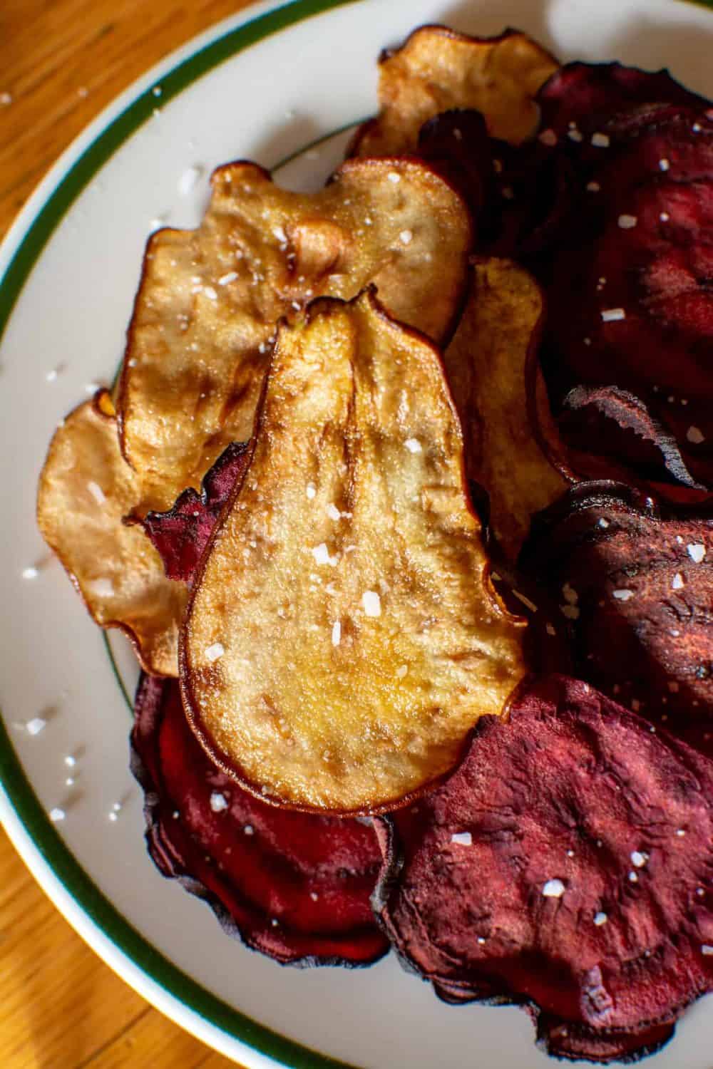 Pear and Beet Chip Recipe - Hola Jalapeno