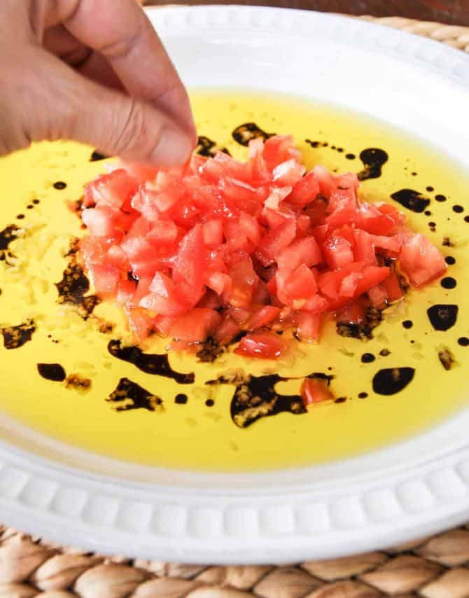 Delicious Chunky Olive Oil Dip Recipe from California Grown