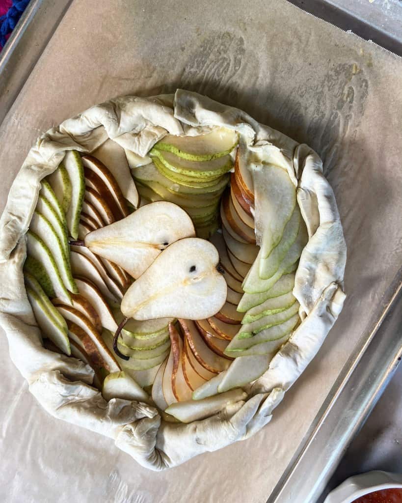 Pear Galette - Rachel Makes It