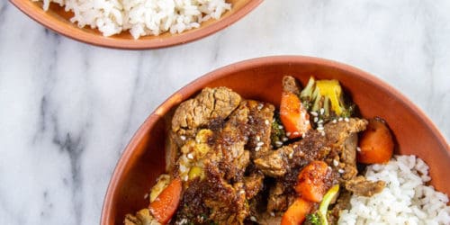 A New Twist on a Classic Beef Stirfry  with Winter Vegetables