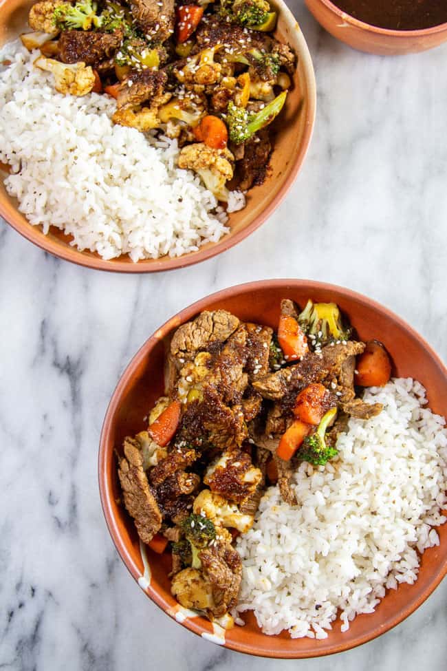 A New Twist on a Classic Beef Stirfry  with Winter Vegetables