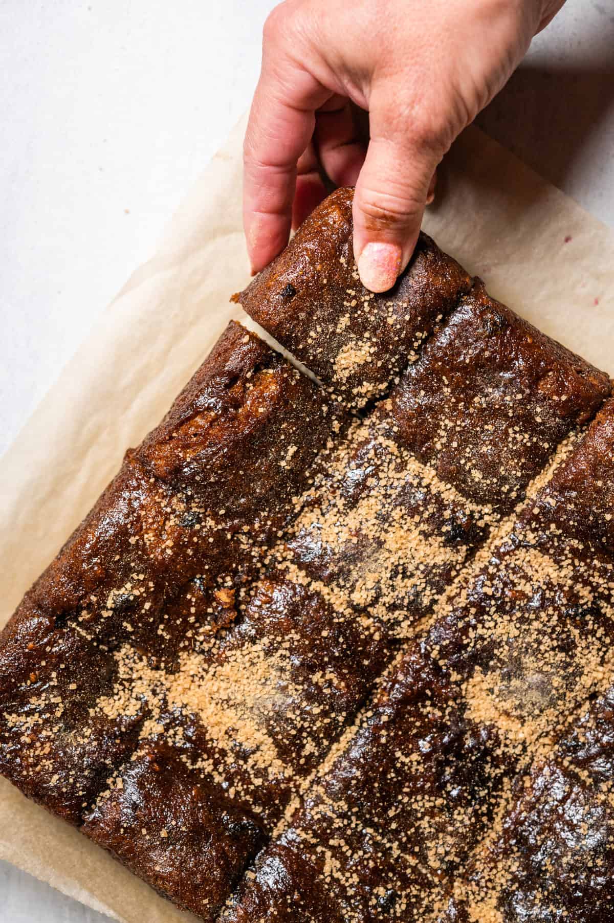 Sticky Gingerbread Cake with California Prunes – Rachel Dunston of Rachel Makes It