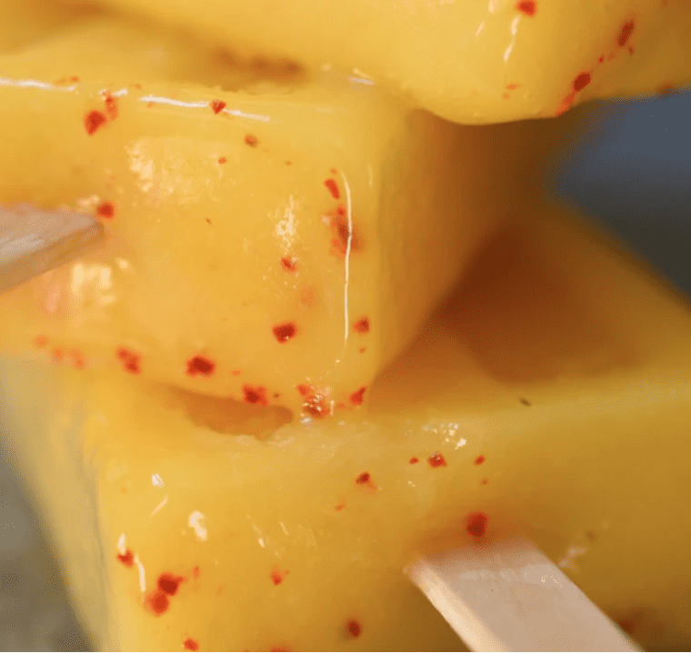 Mango Chile Ice Pop