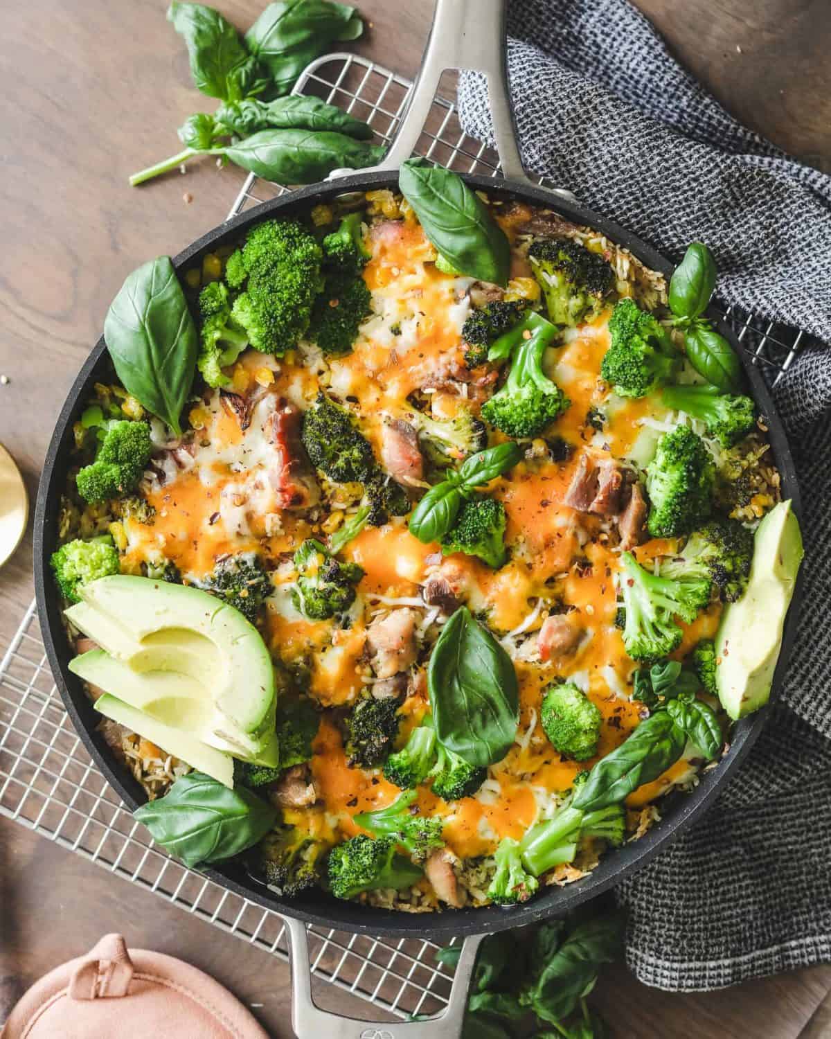 cheesy broccoli chicken recipe