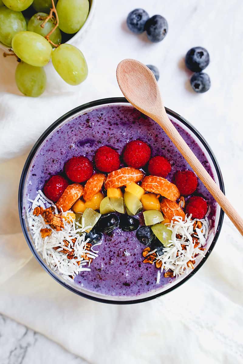 Restorative Rainbow Smoothie Bowl