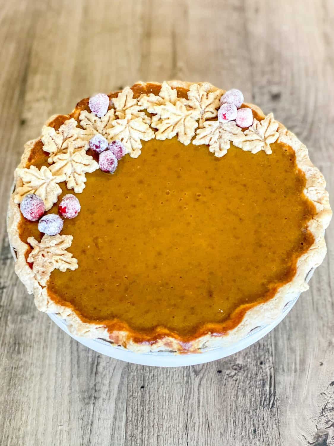 Gluten-Free Pumpkin Butter Pie