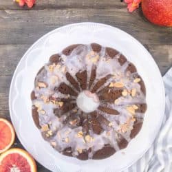 Blood Orange Almond Cake.