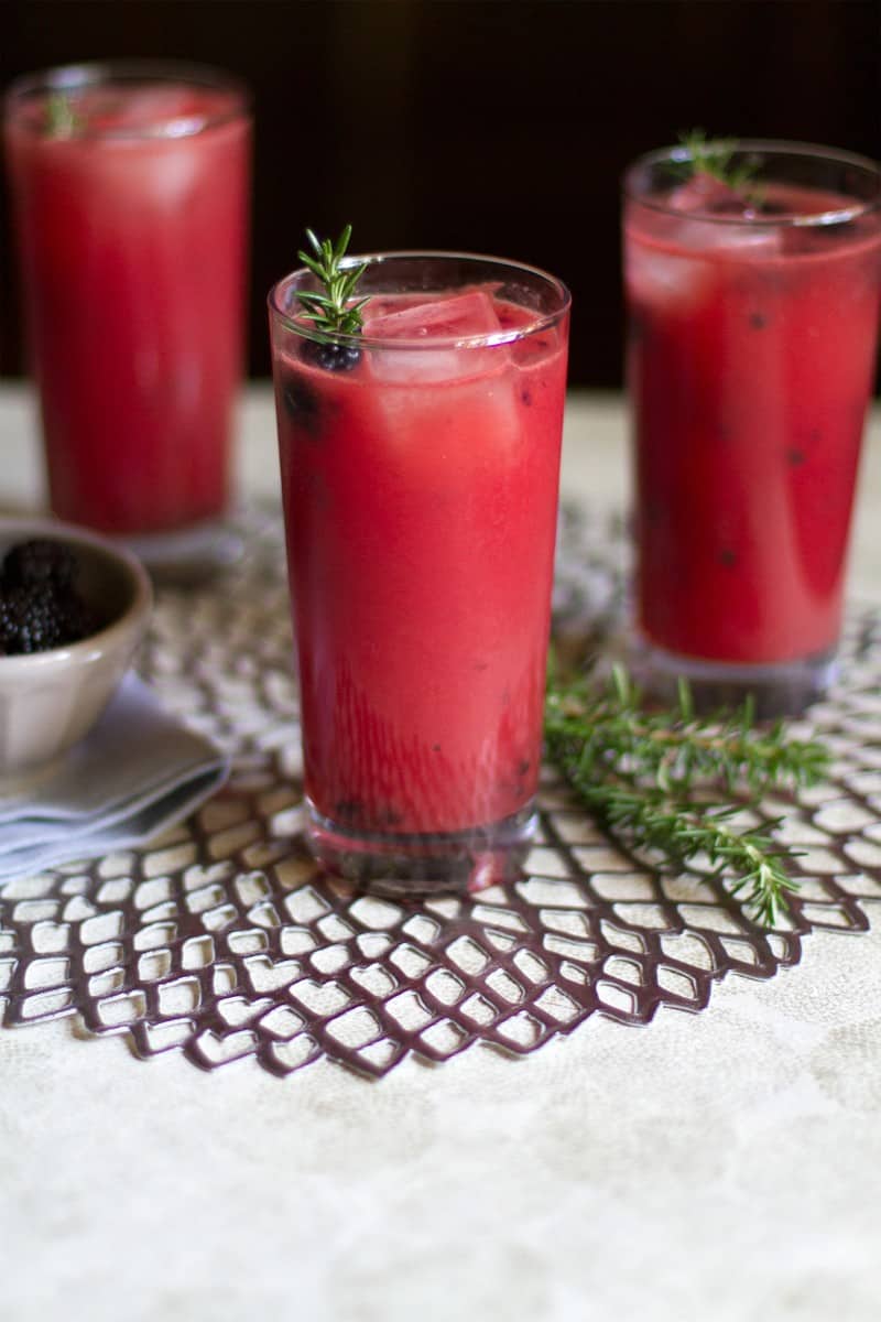 Watermelon Blackberry Lemonade 