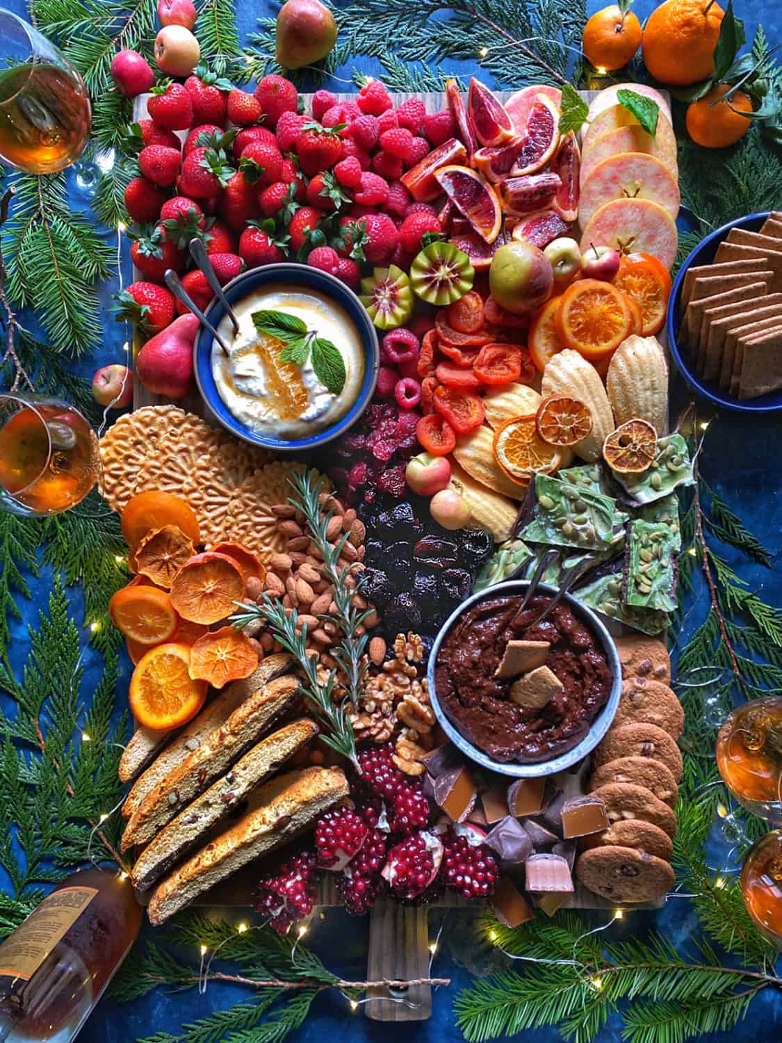 Holiday Dessert Charcuterie Board 