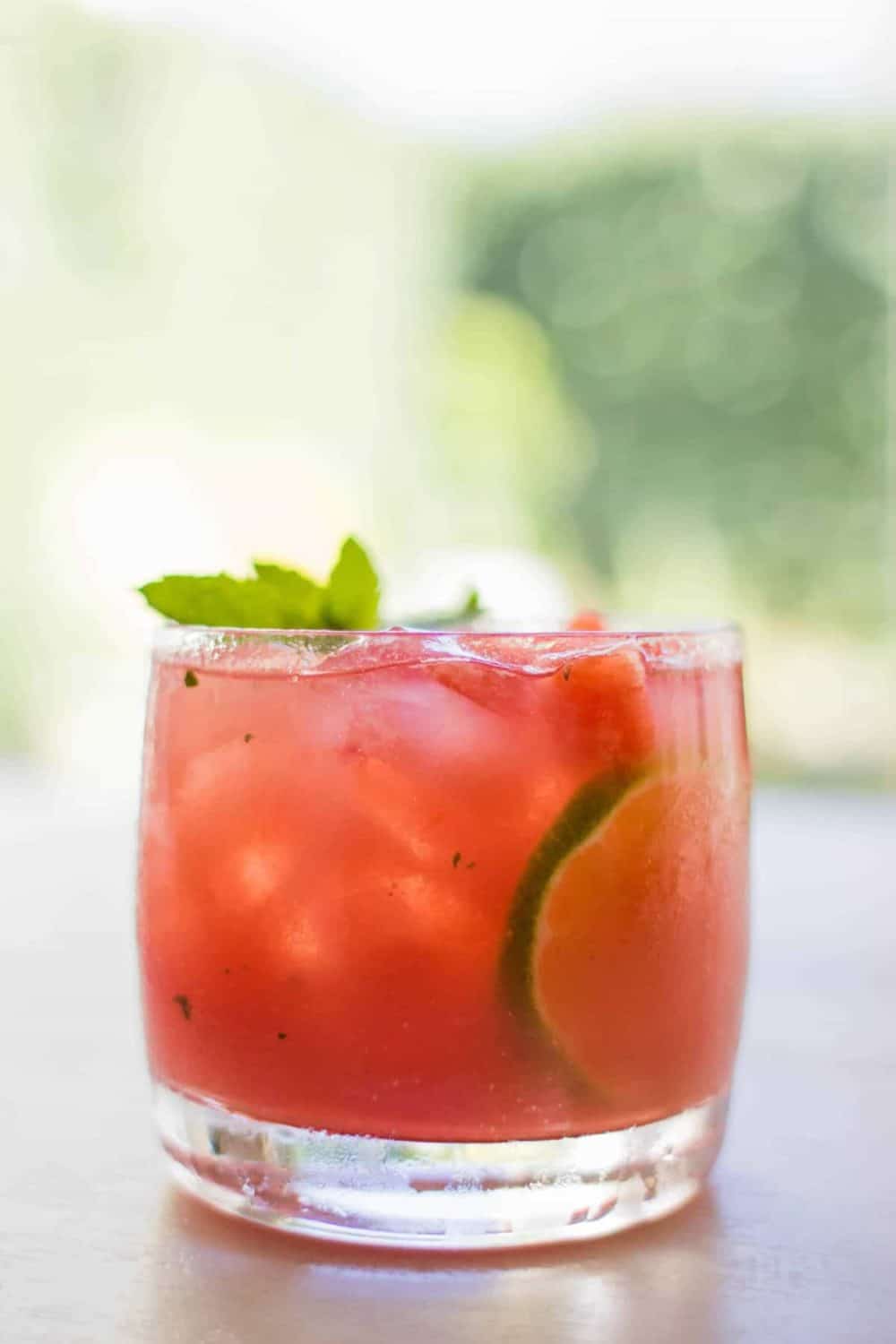 Recipes with watermelon juice: Summer Watermelon Mojitos