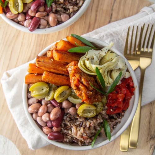 An Easy, Veggie Loaded Rice Bowl Recipe With Big Flavor!