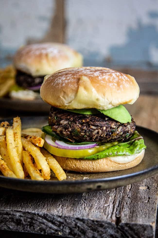 5-Ingredient Black Bean Patties