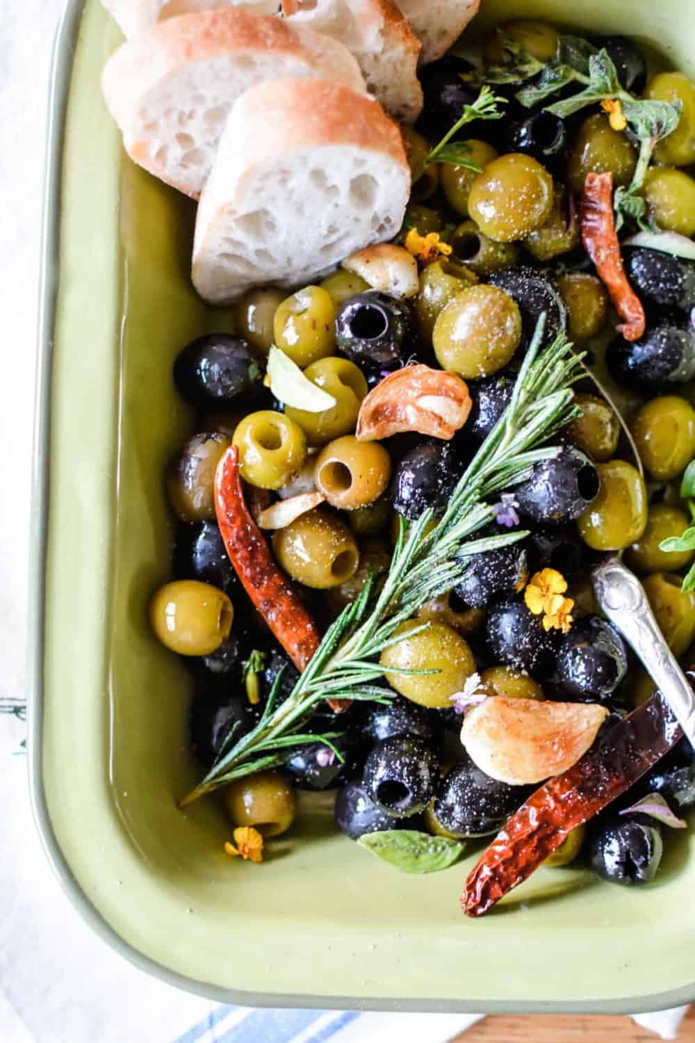 Spicy Marinated Olives 