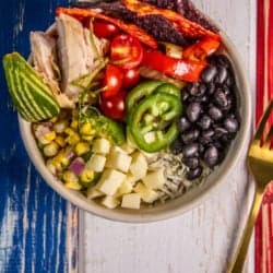 The Best 4th Of July Foods & Veggie Packed Burrito Bowls