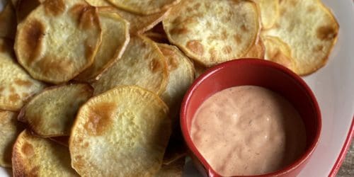 Sweet Potato Crisps – Teri Turner of No Crumbs Left