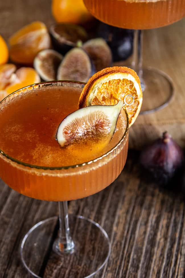 An Easy Wine Cocktail Recipe For Fig Season