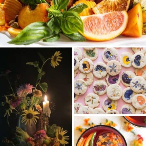 Decorating With Flowers; Beautiful Cakes, Cookies, And Cocktails.