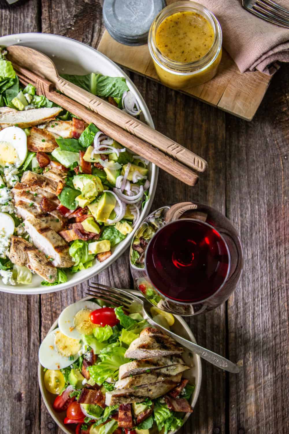 cobb salad recipe from california wines
