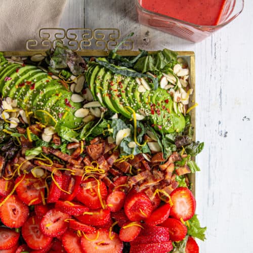 Mixed Greens Strawberry Salad - California Strawberry Commission