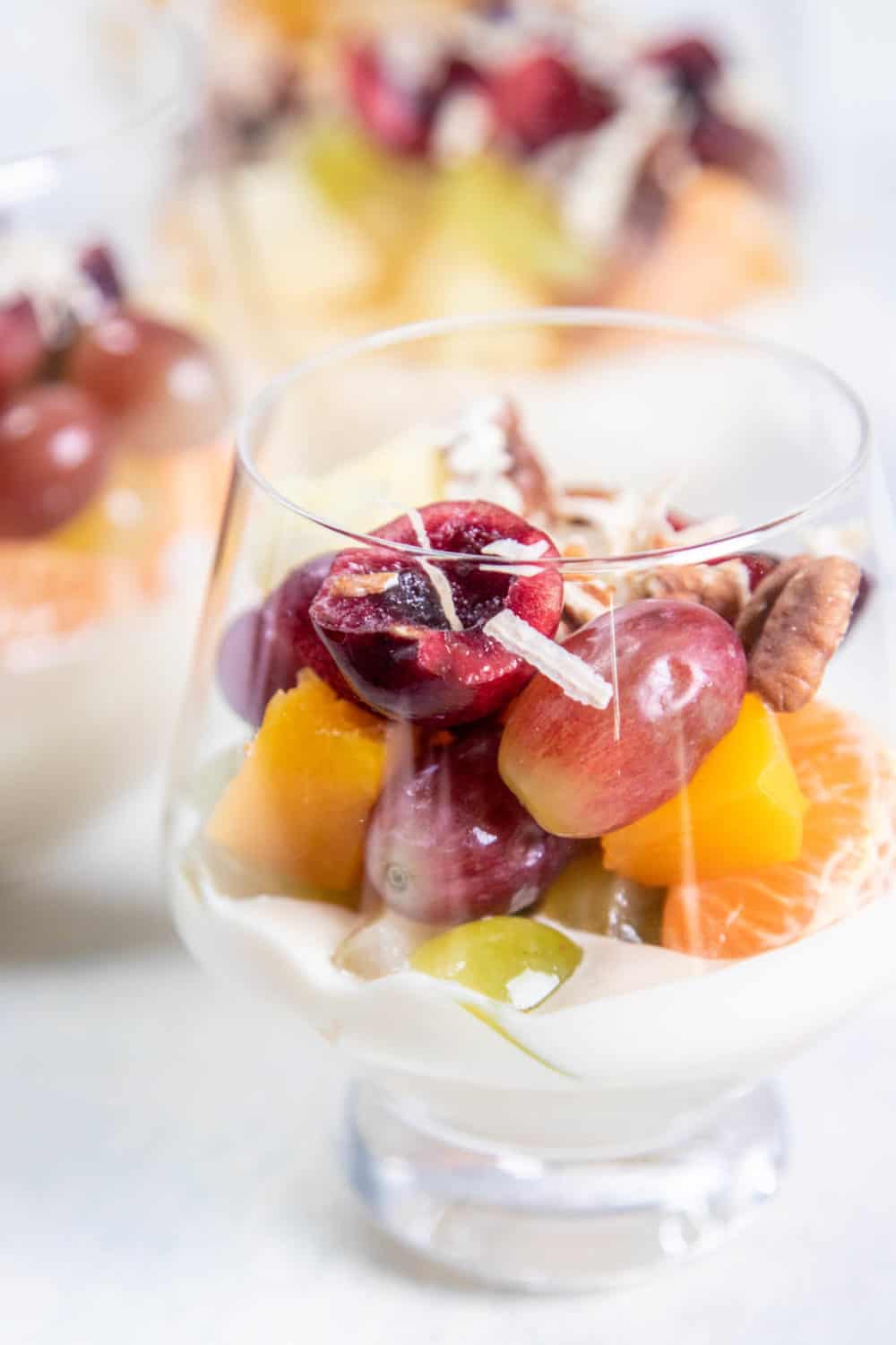 A Fruit Salad Recipe Revamp; Easy Ambrosia Salad